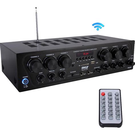 Pyle Pro Pta Bt Zone Stereo Receiver With Bluetooth Pta Bt