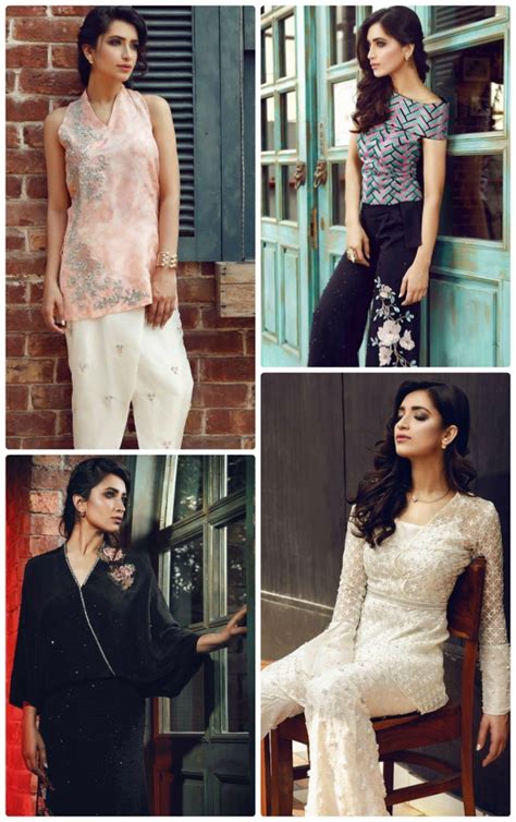 latest pakistani eid dresses 2018 for girls and women fashionglint