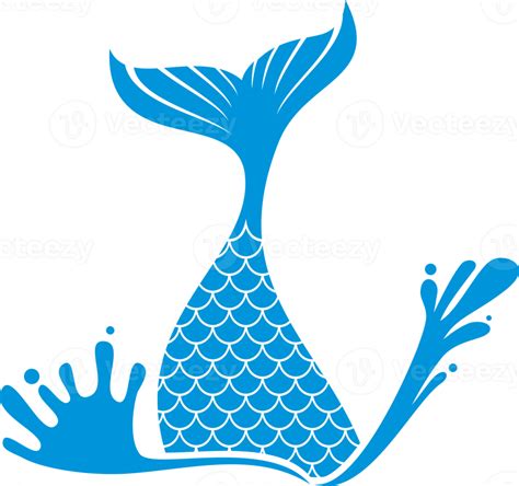 Illustrazione Png Di Coda Di Sirena PNG