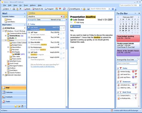 Microsoft Outlook 2007 Old Version