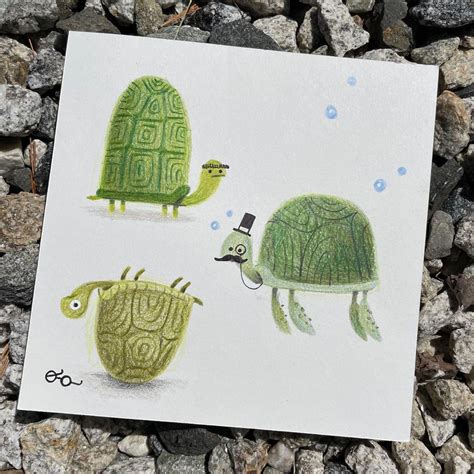 Neesha On Instagram Turtles From Todays Draw Along Thanks For