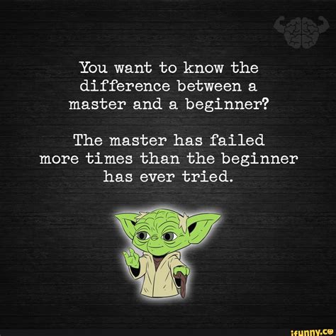 You Want To Know The Difference Between A Master And A Beginner The