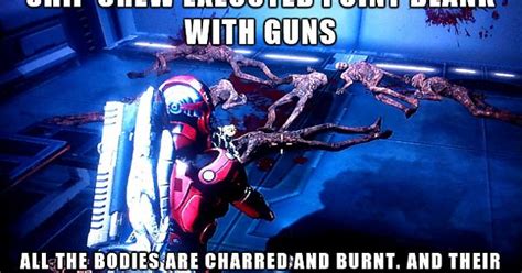 This Always Bothered Me About Mass Effect The Dead Body Logic Meme