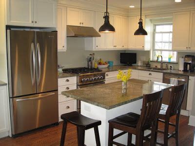 Check spelling or type a new query. Pictures- small kitchen island with seating on end ...