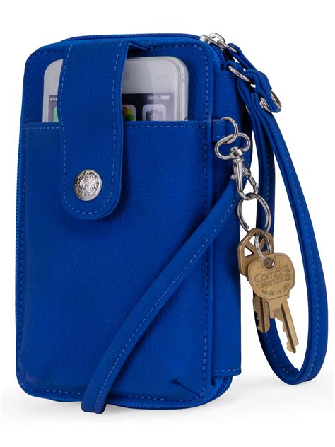 Mundi Jacqui Vegan Leather Rfid Womens Crossbody Cell Phone Purse