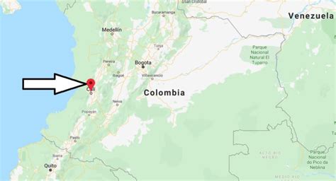 Mapa De Cali Colombia