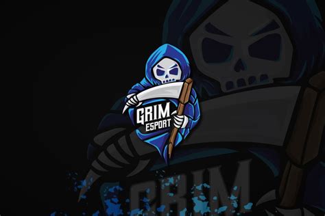 Esport Logo Grim Reaper Ui Creative