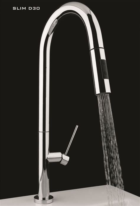 The leland faucet by delta is a stunning touch faucet with a sleek design. Italian Designer Kitchen Faucet with Pullout Dual Shower