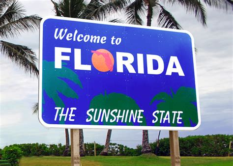 Welcome To Florida Sign The Source Image For The Welcome T Flickr