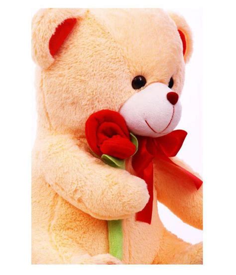 Mable Cuddle Big Teddy Bear 55cm with Soft Rose - Buy Mable Cuddle Big Teddy Bear 55cm with Soft 