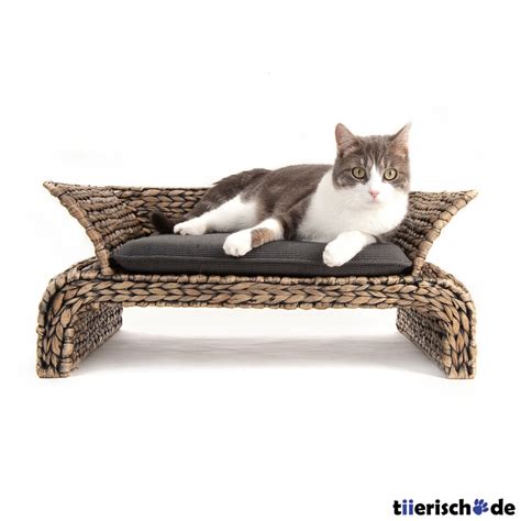 Katzenbett, plüsch weich runden katze schlafen bett/klein hund bett/haustierbett/katzenbettchen/betten für katzen grau. Rattan Katzenbett Lounge Mekong von Wolters günstig bestellen bei tiierisch.de
