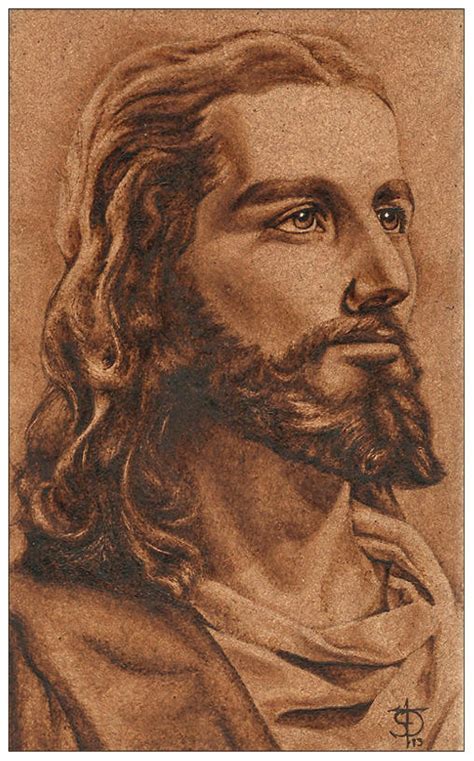 Jesus De Nazareth Pirograbado By Felixdasilva On Deviantart