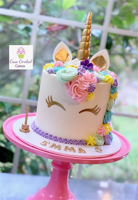 Unicorn Cake | Birthday cake girls, Unicorn cake, Cake creations