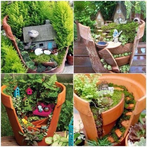 Each garden contains live plants that are easy to care for. 33 Miniature Garden Designs, Fairy Gardens Defining New ...