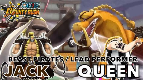Beast Pirates Queen And Jack Ss League Gameplay One Piece Bounty Rush