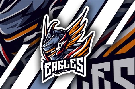 Eagles Mascot And Esport Logo By Aqrstudio On Envato Elements