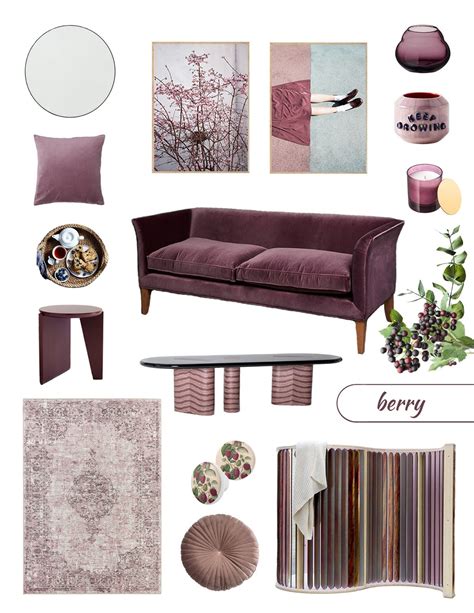 Color Trends 2021 Millennial Purple Interior Obsession Sampleboard