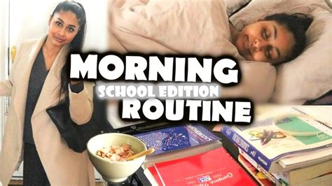 My Morning Routine Schooluni Edition Youtube