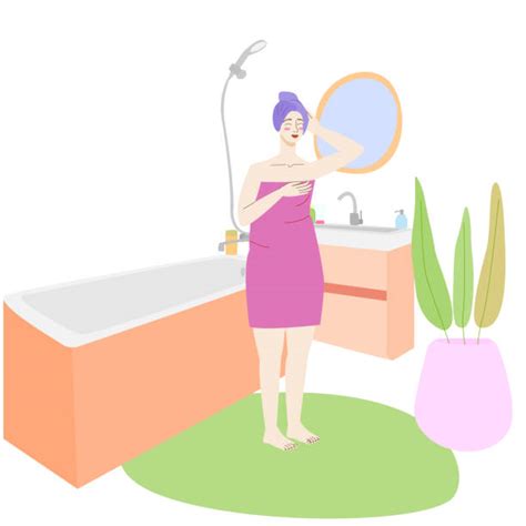 110 Beautiful Woman Taking Shower Background Stock Illustrations Royalty Free Vector Graphics