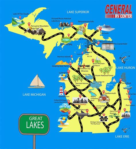 Michigan Camping Guide Road Trip Through Michigan By Rv And See The
