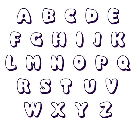 10 Best Font Styles Alphabet Printable