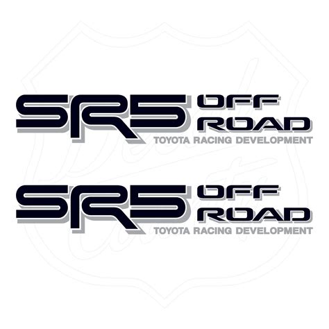 Sr5 Off Road Toyota Racing Development Decals Decal County