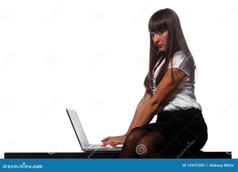 Sexy Secretaresse Stock Afbeelding Image Of Werk Persoon 12937305