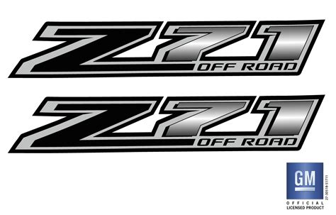Chevy Colorado Z71 Off Road Bedside Decal 20142018 Gm Official