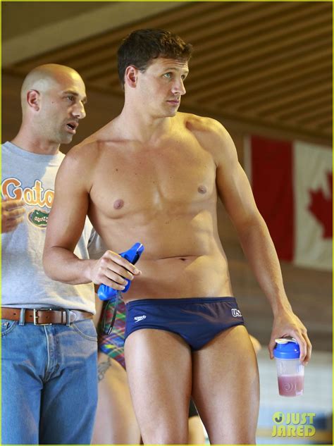 Ryan Lochte Shirtless Speedo Workout In Vancouver Photo 2877732