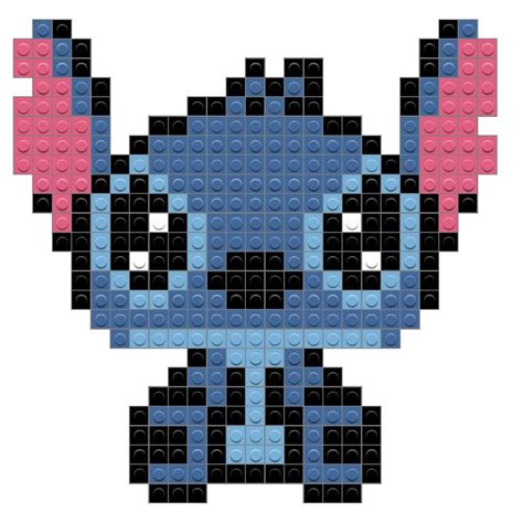 Stitch Disney Pixel Art Pixel Art Pattern Plastic Canvas Patterns