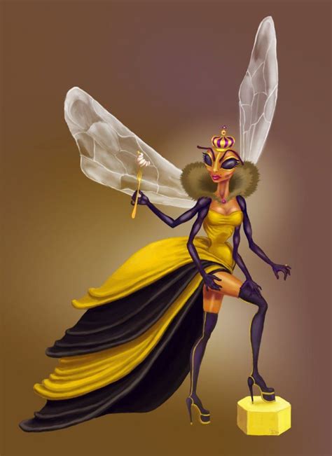 Fantasy Bee Queen Queen Bees Art Bee Costume Queen Bee Costume