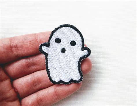 Ghost Sew On Patch Naszywka Embroidered Patch Applique Patches For