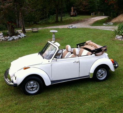1979 Volkswagen Beetle Convertible Mostly Original For Sale Photos
