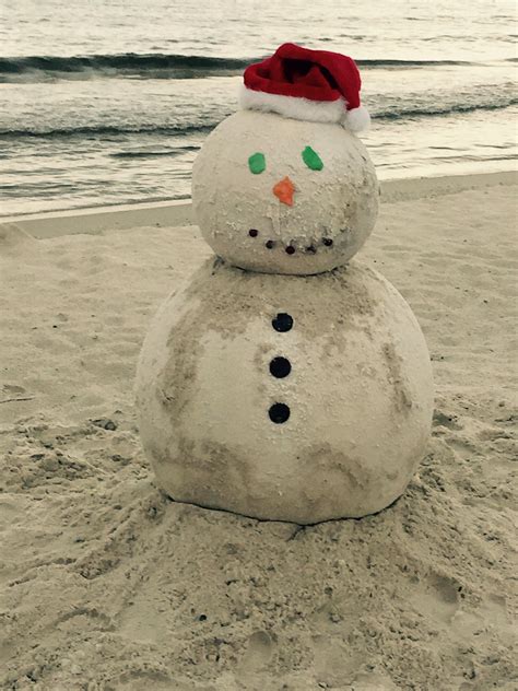 Beach Snowman Sandman