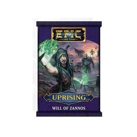 Epic is a card game designed to start quickly but also to reward deep, strategic plays. Epic Card Game - Uprising (pack des 4 Boosters) - Boutique Philibert