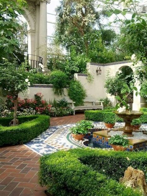 35 Beautiful Courtyard Garden Design Ideas Small