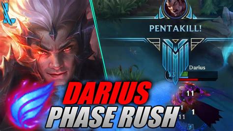 Pentakill Darius On Phase Rush Wild Rift Youtube