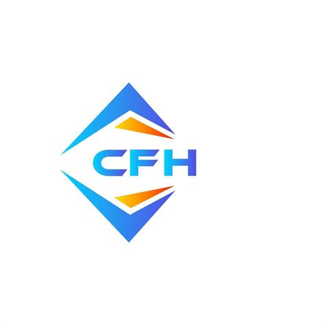 Cfh Abstract Technology Logo Design On White Background Cfh Creative
