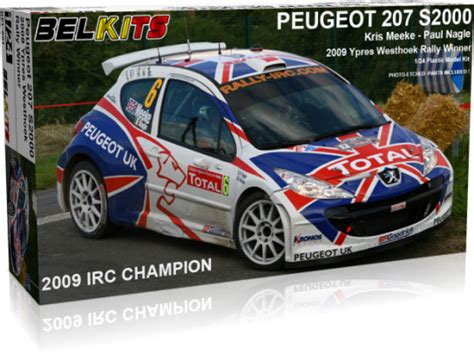 Belkits 1/24 Peugeot 207 S2000 IRC Champion 2009 ...
