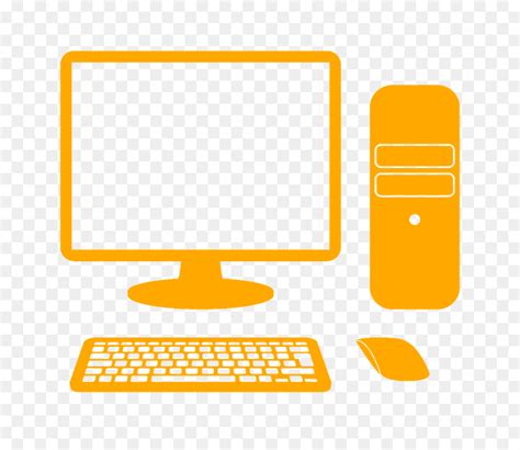 Computers Clipart Yellow Computers Yellow Transparent Free For