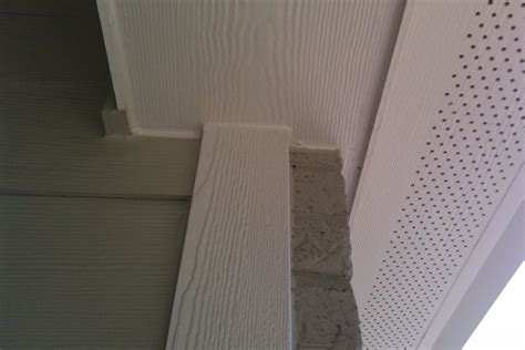 Shop soffit and a variety of building supplies products. Soffit & Fascia - Autumn Tan Siding install - STL Siding ...