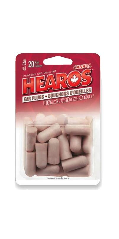 buy hearos ultimate softness series ear plugs for noise at well ca free shipping 35 in canada