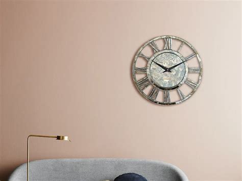 Mirrored Wall Clock Personalized Elegant Clock Etsy