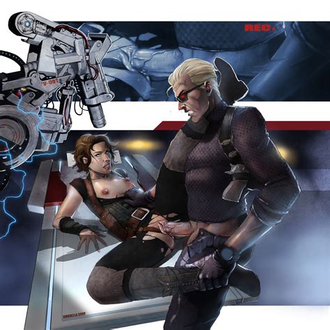 Rule 34 Albert Wesker Alice Abernathy Female Male Resident Evil Resident Evil Afterlife Sex