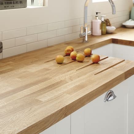 Super stave worktops have become something of a norfolk oak signature. Oak Block solid wood worktop 40mm | Kitchen worktops ...