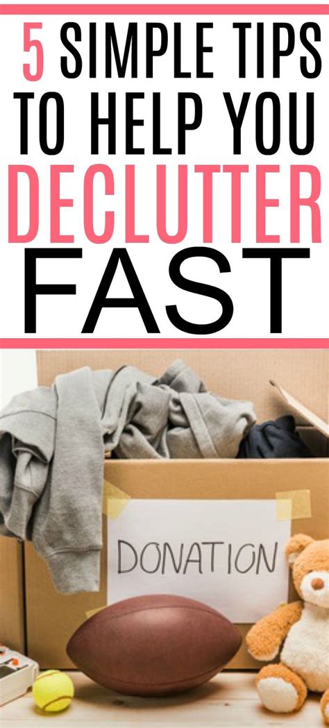 How To Declutter Fast Declutter Declutter Your Home Organisation Hacks