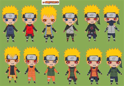 Naruto Shippuden Chibi Evo 3 By Naruttebayo67 On Deviantart