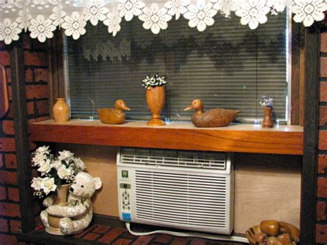 You purchased a window air conditioner to cool your room or apartment. Window Air Conditioner Enhancement Shelf - by Dick, & Barb ...