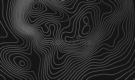 Topographic Map Background With Space For Copy Line Topography Map