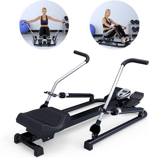 Foldable Rowing Machines Home Multi Function Hydraulic Silent Waist